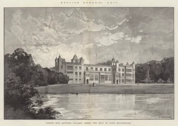 Audley End, Saffron Walden, Essex, la residencia de Lord Braybrooke